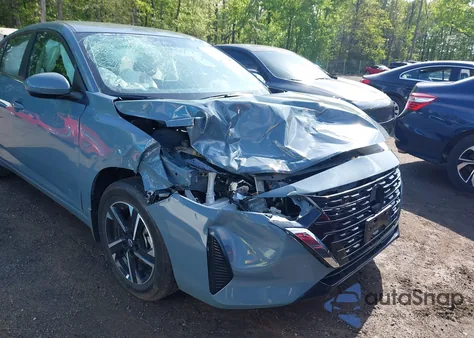 2025 Nissan Sentra Sv из США, поврежденный, VIN 3N1AB8CV7SY267667